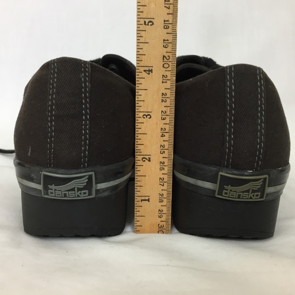 SOLD DANSKO Vegan 'Veda' Canvas Lace-Up Shoes 40 - Picture 6 of 8